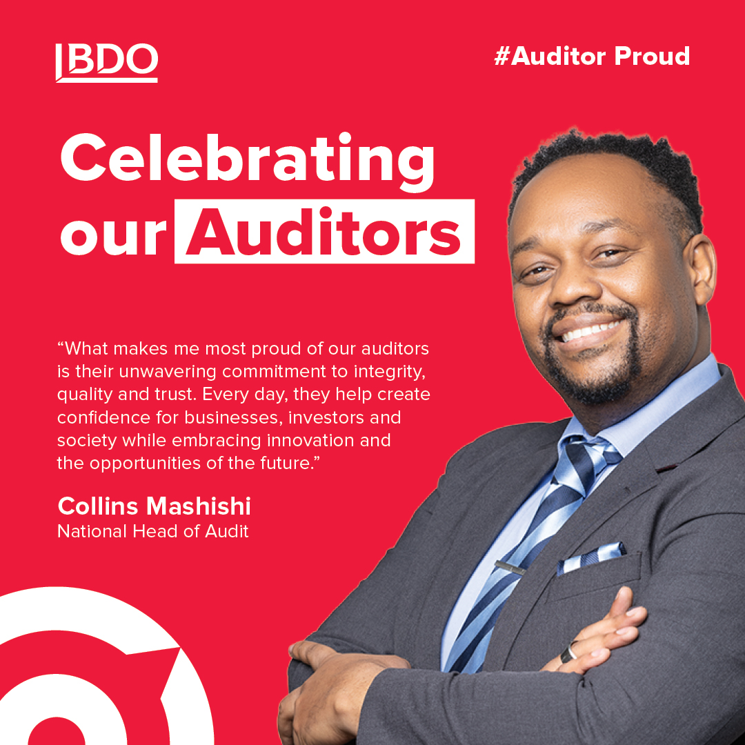 Collins Mashishi, Partner | National head of audit, BDO South Africa