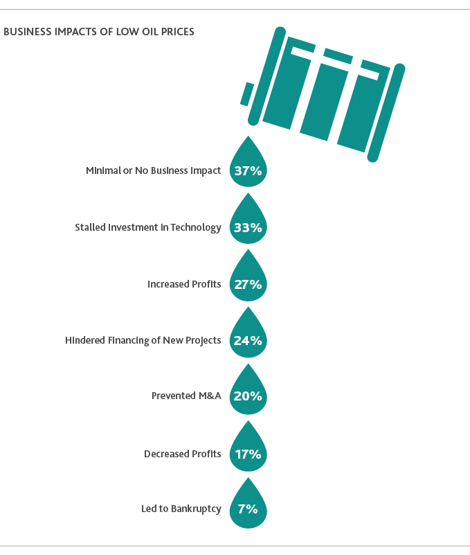 NR_CFO-Survey_Web-graphic18.jpg Chart depicting business impacts of low oil prices.