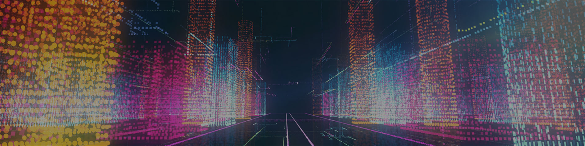 Walls made of digital text