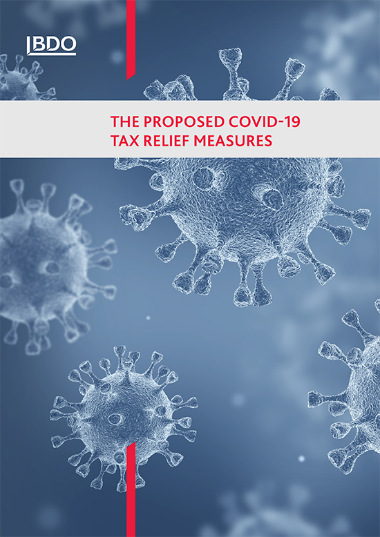 Proposed COVID-19 Tax Relief Measures