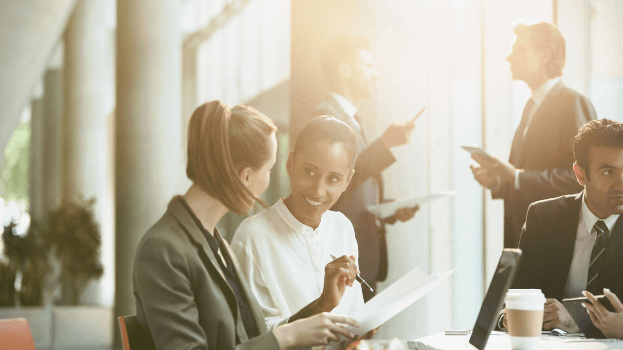 Image of office workers